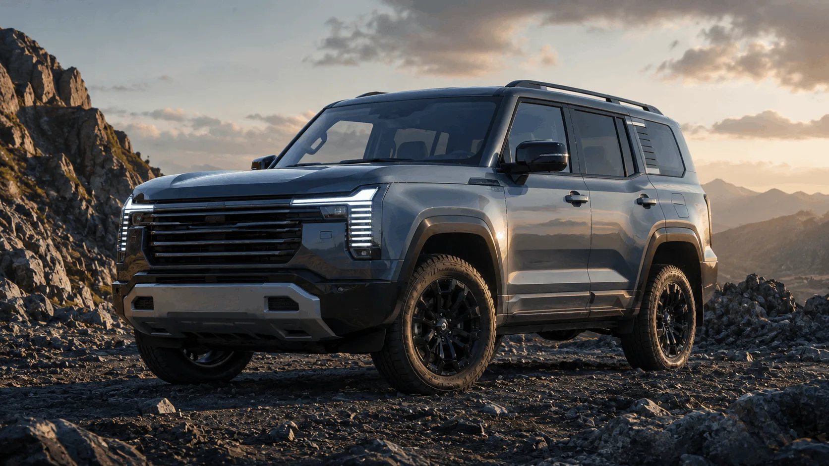 2027 Mitsubishi Pajero Revealed With New 4WD Platform and Seven Seats