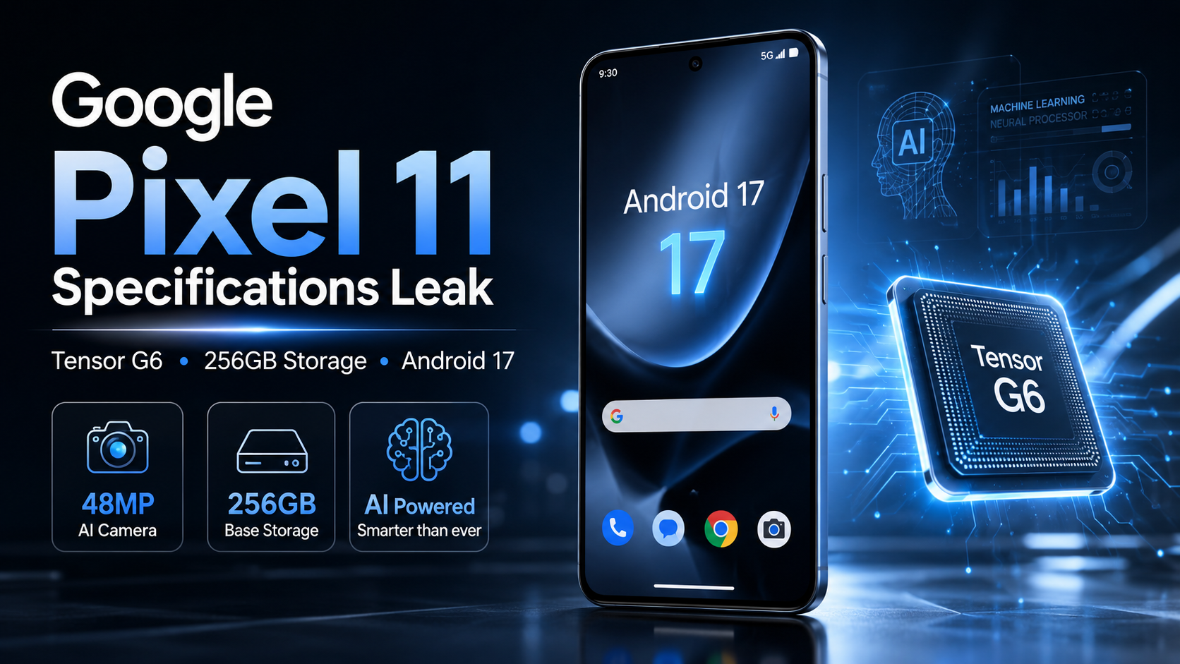 Google Pixel 11 Specifications Leak: Everything We Know So Far