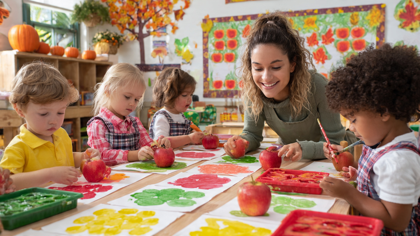 Activity Three Apple Stamping